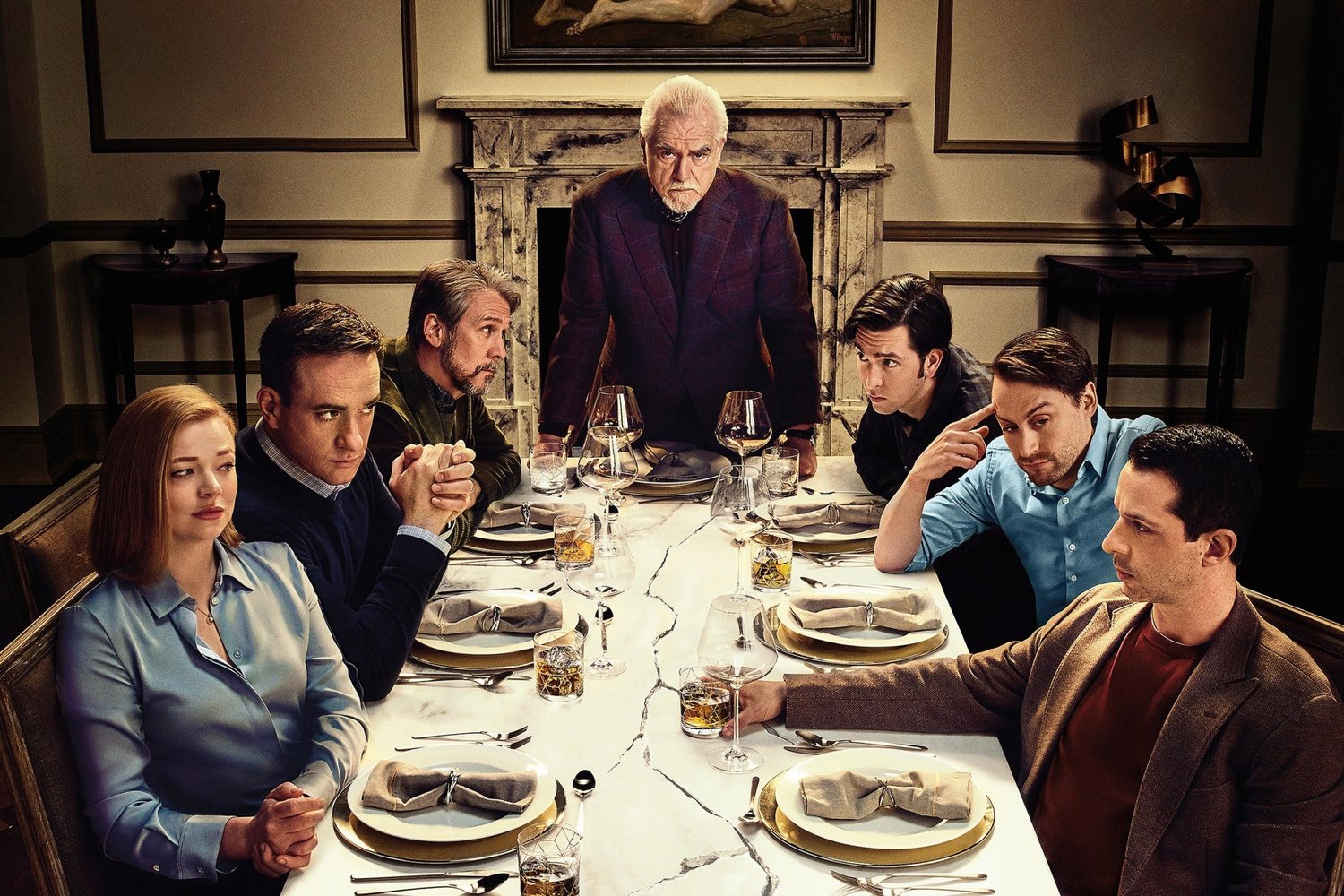HBO brand image of the Succession series