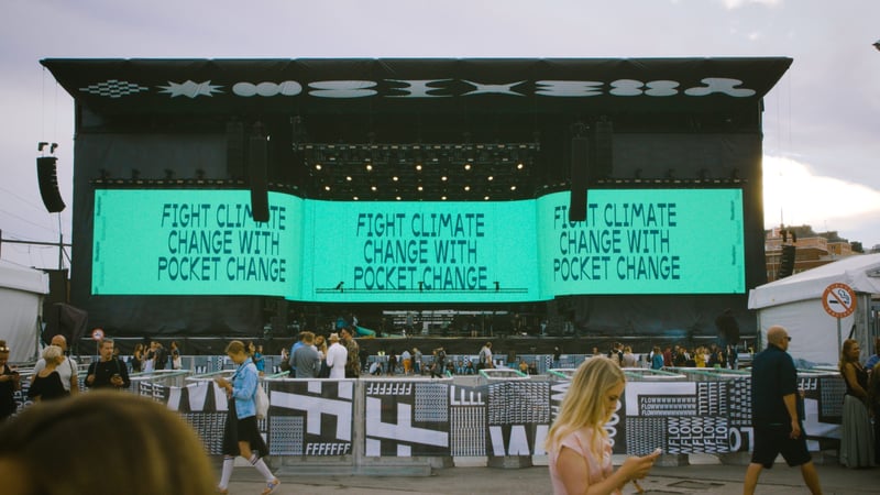 Harnessing a festival experience to fight climate change