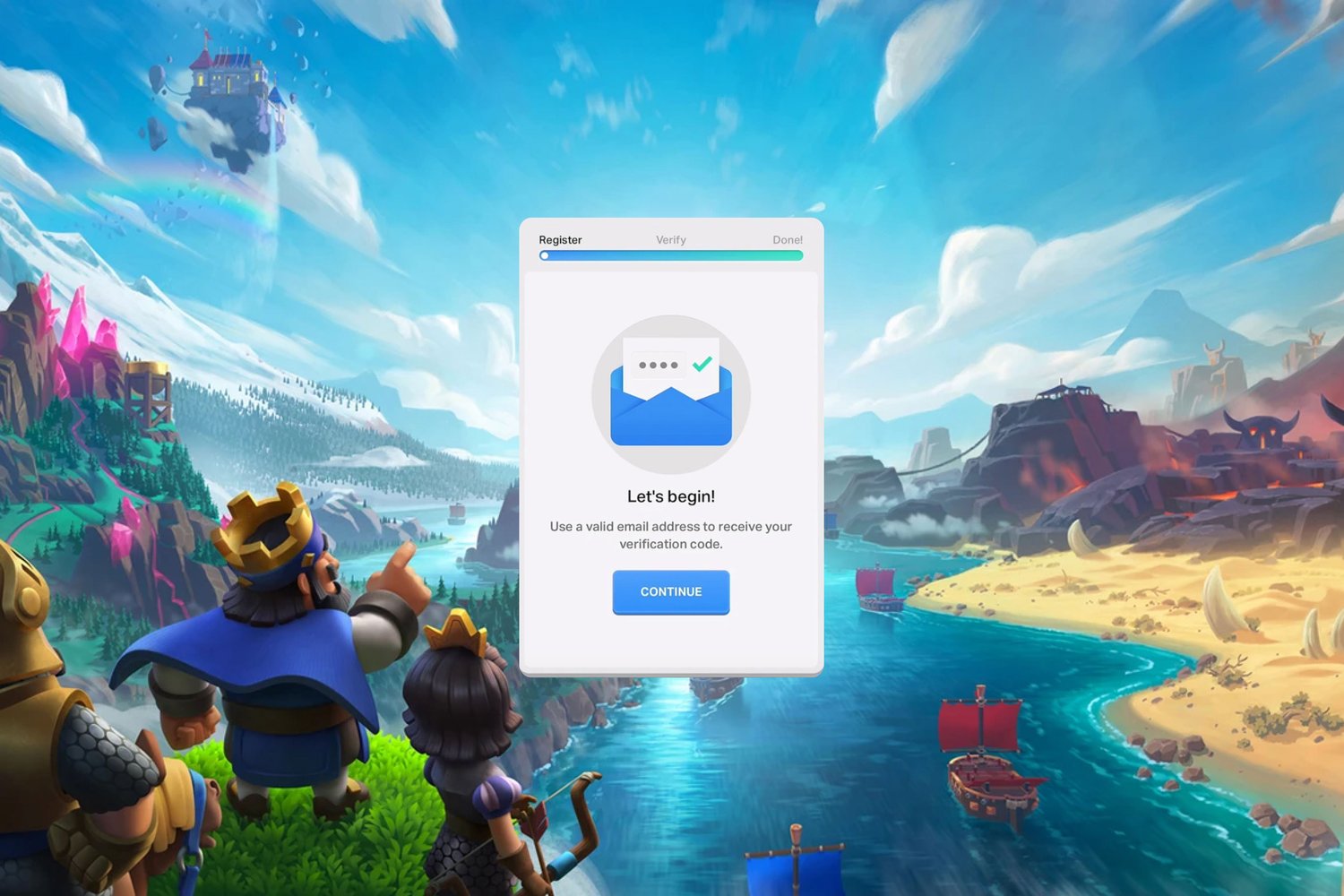 UI image of the Supercell app