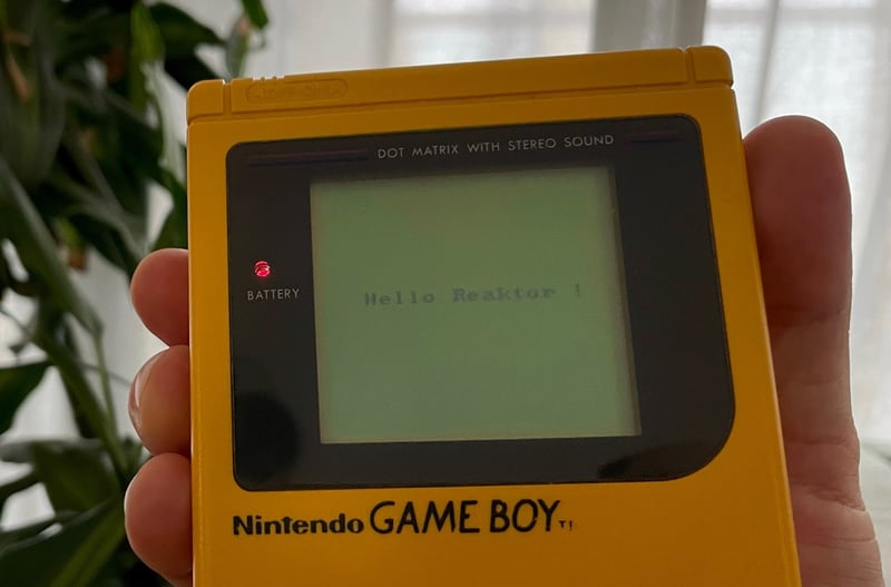 Why play games when you can write a game boy compiler instead?