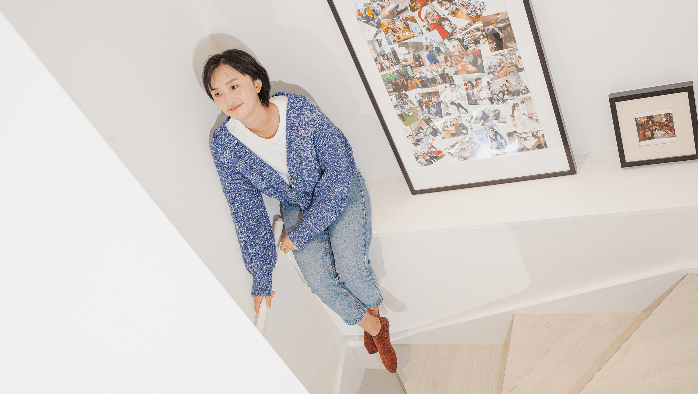 Zikun Chen at Reaktor Tokyo office